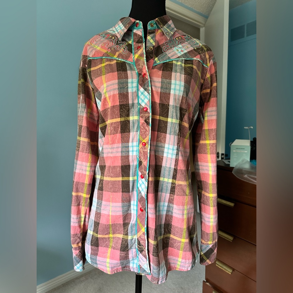 Cowgirl Up Western women’s shirt
